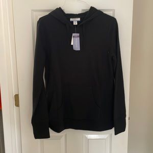 NWT Motherhood Maternity black nursing sweatshirt